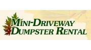 Mini-Driveway Dumpster