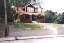 Tall Retaining Wall & Stairs